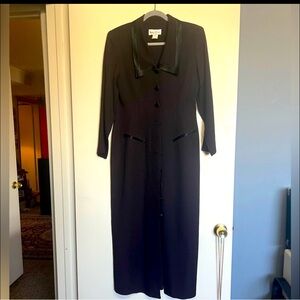 Eggplant Duster/Dress Coat
